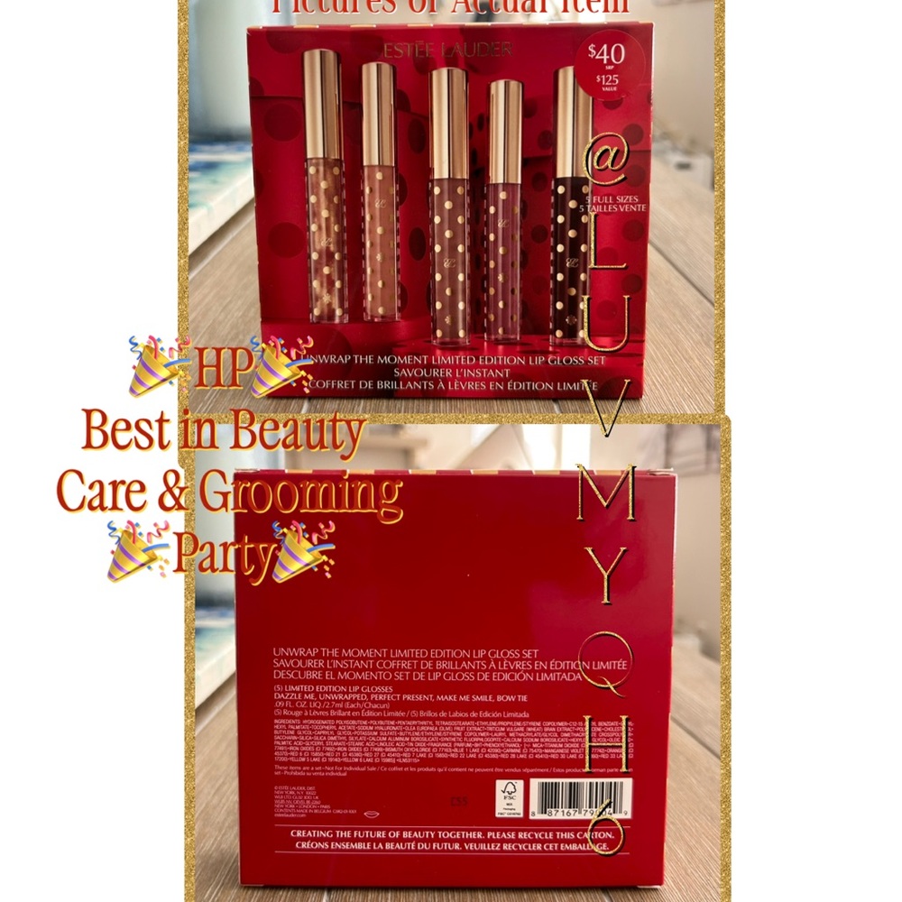 Estée Lauder Unwrap The Moment Lip Gloss Set 🎉HP🎉